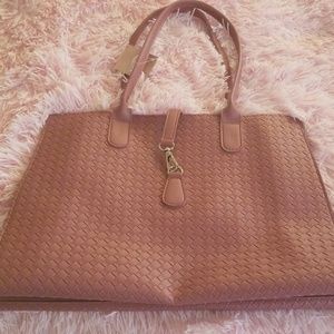 ULTA BEAUTY BLUSH TOTE SHOULDER BAG